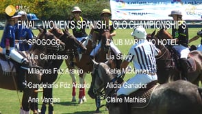 Final of the Polo Womens Spanish Championship